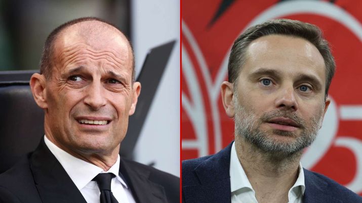 Massimiliano Allegri e Giorgio Furlani, AC Milan