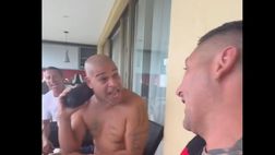 VIDEO / Adriano scatenato con Materazzi e Cesar sulle note di Tiziano Ferro