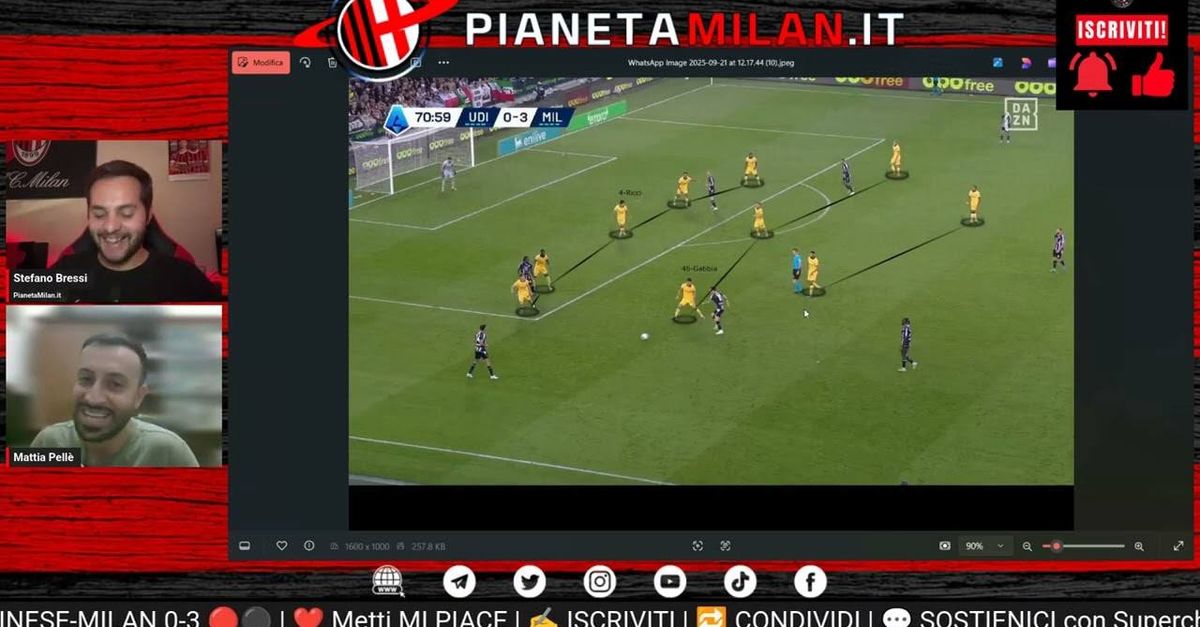 rabiot 232 il nuovo kessie analisi udinese milan 0 3 video