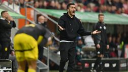 Disastro Borussia Dortmund, Sahin si sfoga: “Subiamo gol imbarazzanti, è assurdo!”