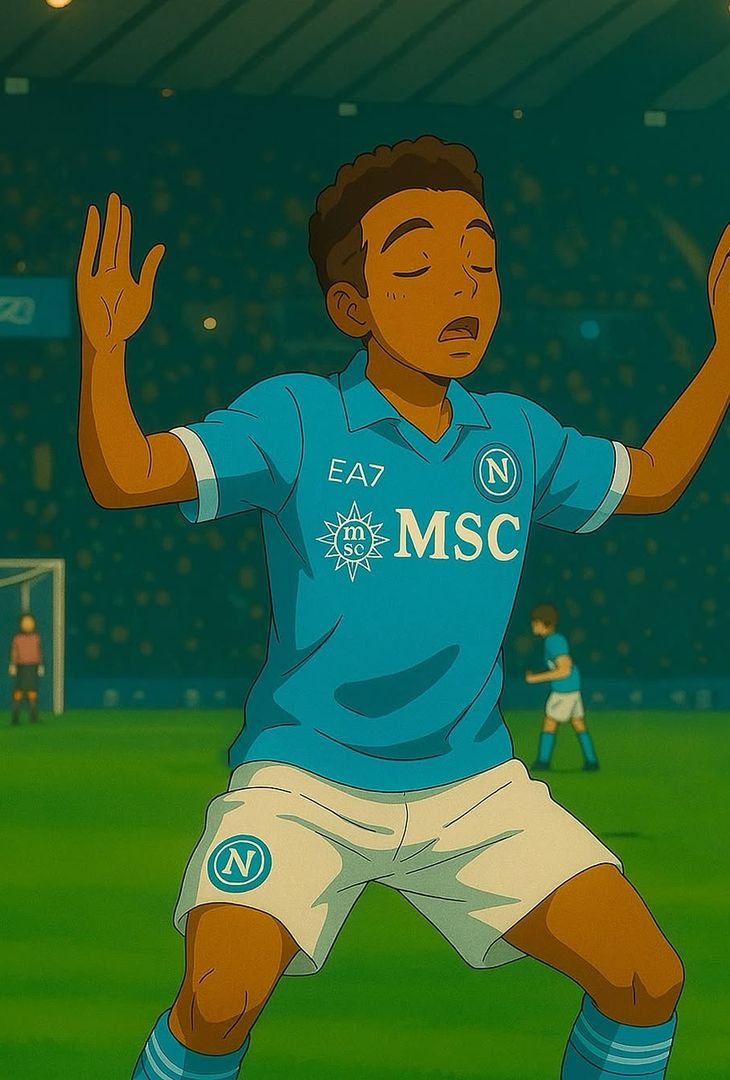 GALLERY Napoli in versione “Studio Ghibli”: gli azzurri diventano un cartone animato - immagine 4