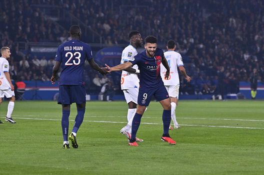 Kolo Muani e Goncalo Ramos ne Le Classique