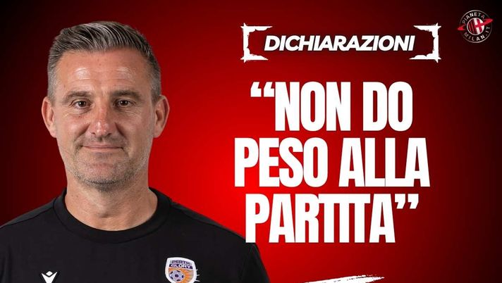 Perth Glory-Milan, Zdrilic: 'Sono deluso. Non voglio dare peso alla partita ...'