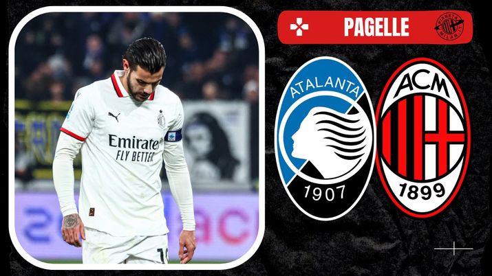 Theo Hernández AC Milan Atalanta-Milan 2-1 Serie A 2024-2025