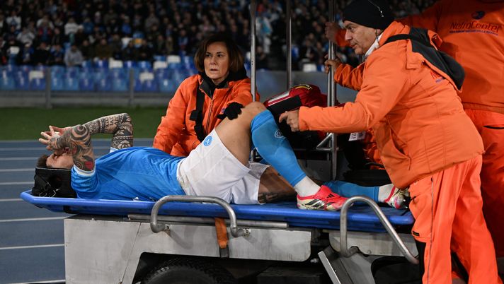 Napoli-Fiorentina, brutto infortunio per Di Lorenzo: Conte inserisce Olivera - immagine 1