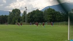 Allenamento mattutino a Prato allo Stelvio: Vanja e Walukiewicz ancora presenti