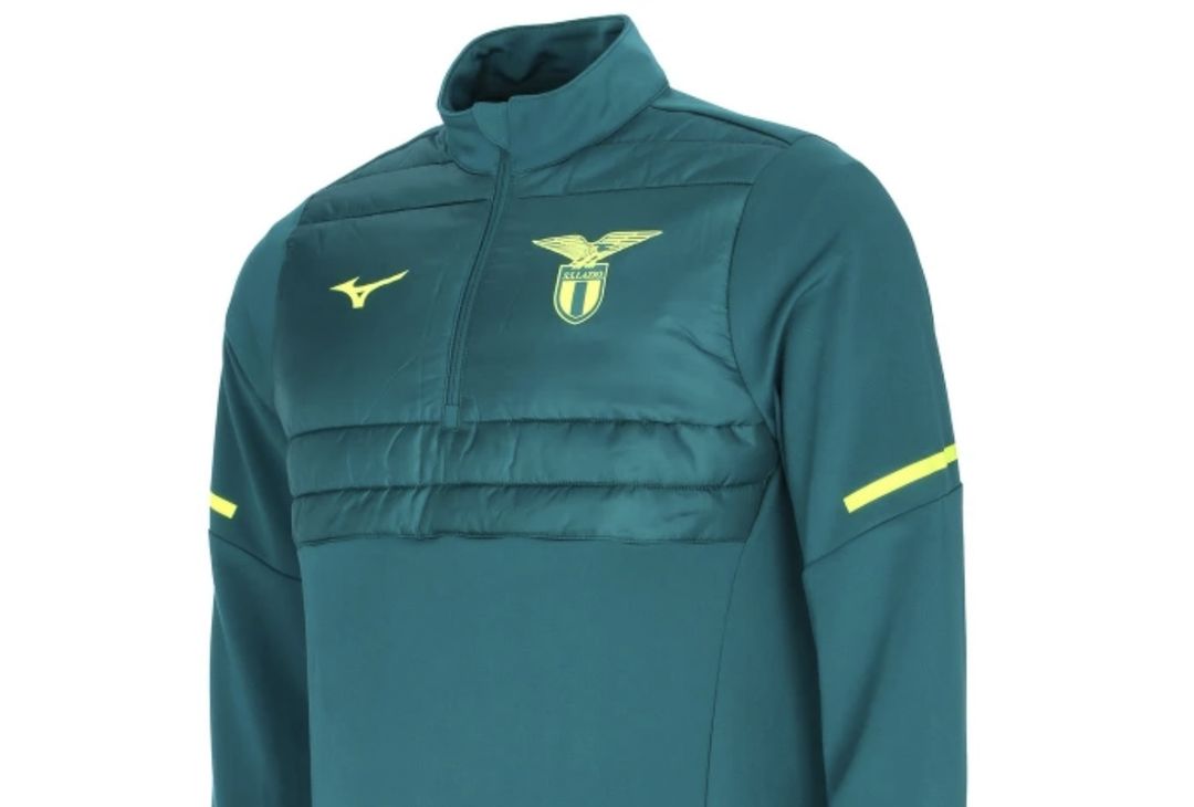 Felpa allenamento verde 25/26