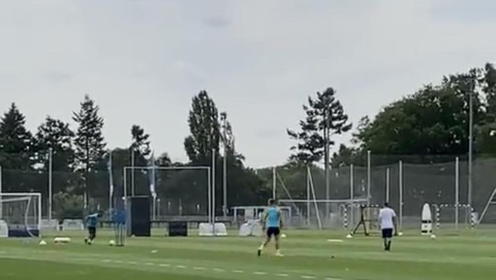 VIDEO Hertha, Tousart si allena a parte con Piatek: è sul mercato! Il Napoli ci pensa - immagine 1