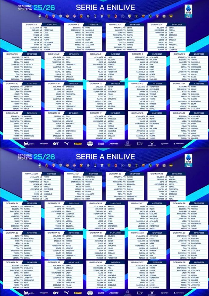 Torino, il calendario 2025/26 di Serie A: derby in casa all’ultima giornata- immagine 2