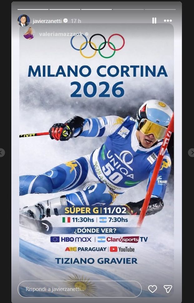 Milano-Cortina, a Bormio anche Valeria Mazza: in gara suo figlio. Con lei anche Zanetti- immagine 2