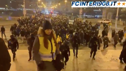 VIDEO FCIN1908 / Sparta Praga-Inter, il corteo dei tifosi nerazzurri verso lo stadio