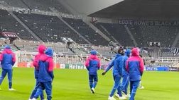 VIDEO – Newcastle-Milan, i rossoneri scoprono il St James’ Park | PM