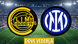 Bodo/Glimt-Inter stasera alle 21: Sky, Prime o in chiaro? Dove vederla in tv e streaming