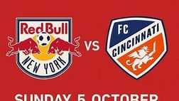 New York RB-Cincinnati: dove vedere la partita in diretta TV e in streaming LIVE