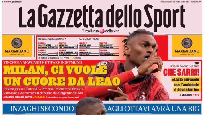 prima pagina
