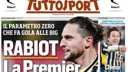 LA PRIMA PAGINA di TUTTOSPORT: “Rabiot, la Premier è la Juve”