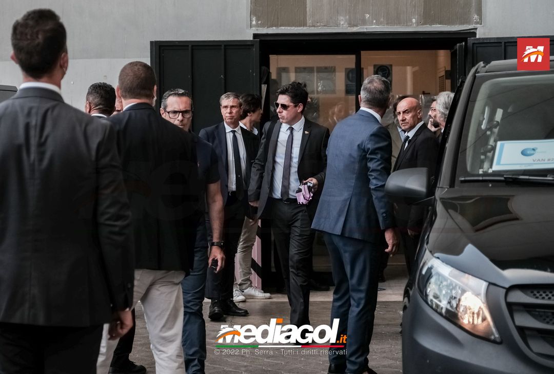 FOTO Palermo, arrivo al Barbera del City Group e conferenza Mirri e Soriano (Gallery) - immagine 172