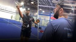 VIDEO/ Higuain e la sua nuova passione: il padel