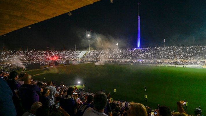 GERMOGLI PH: 7 GIUGNO 2023 FIRENZE STADIO ARTEMIO FRANCHI TIFOSI ALLO STADIO PER VEDERE LA PARTITA FINALE DI CONFERENCE LEAGUE FIORENTINA VS WEST HAM A PRAGA Continui contatti tra Nardella e Commisso: il piano per il futuro del Franchi - immagine 1