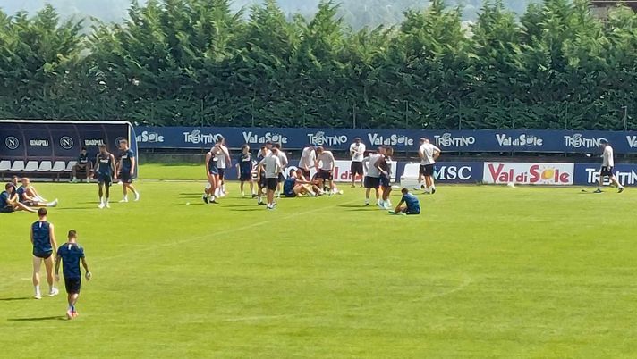 Dimaro day 9, seduta terminata: corsa per gli azzurri usciti stremati dal campo - immagine 1