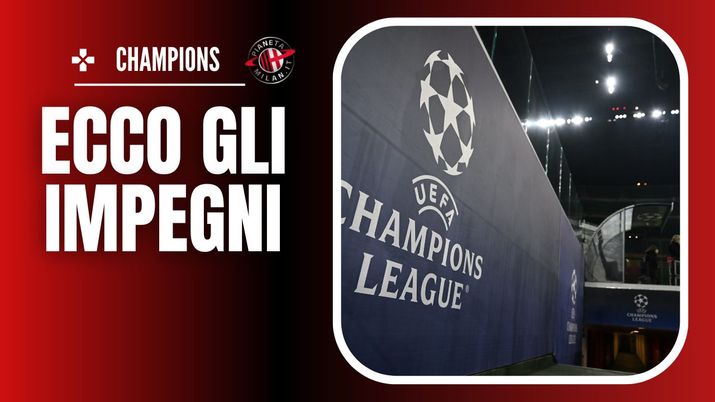 Champions League 2024-2025 calendario AC Milan