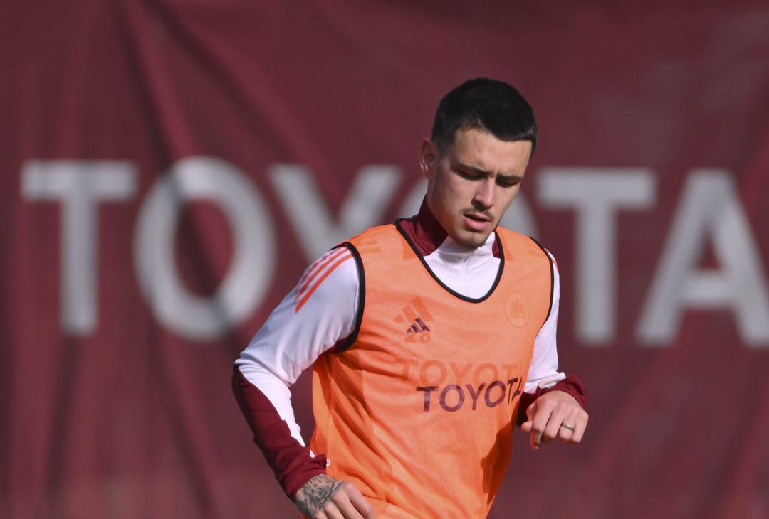 Trigoria, il primo allenamento in vista del Bologna dopo il derby – FOTO GALLERY - immagine 15