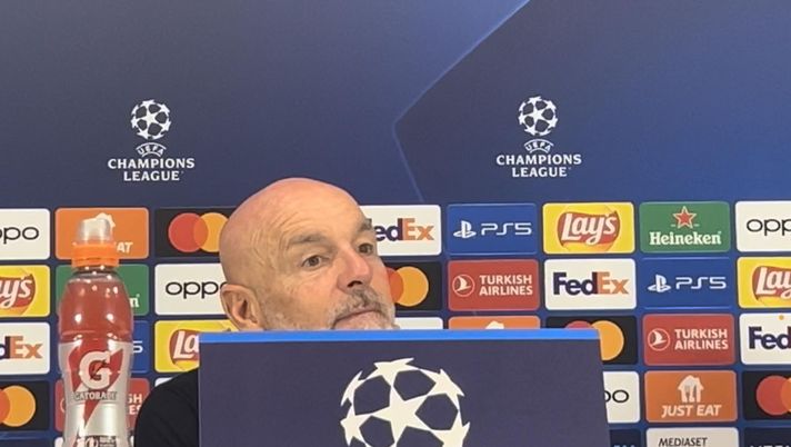 Stefano Pioli AC Milan Milan-PSG 2-1 Champions League 2023-2024 conferenza stampa