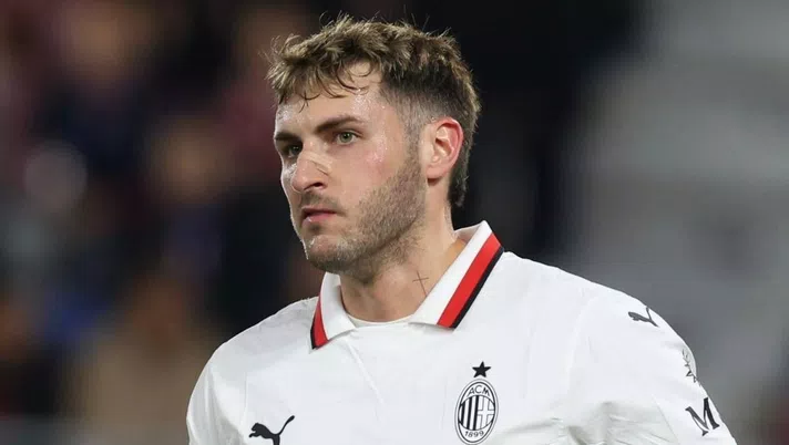 Santiago Giménez AC Milan Bologna-Milan 2-1 Serie A 2024-2025