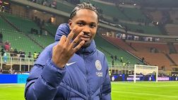 VIDEO / Tre punti nel sacco, il siparietto di Thuram dopo la vittoria col Bologna