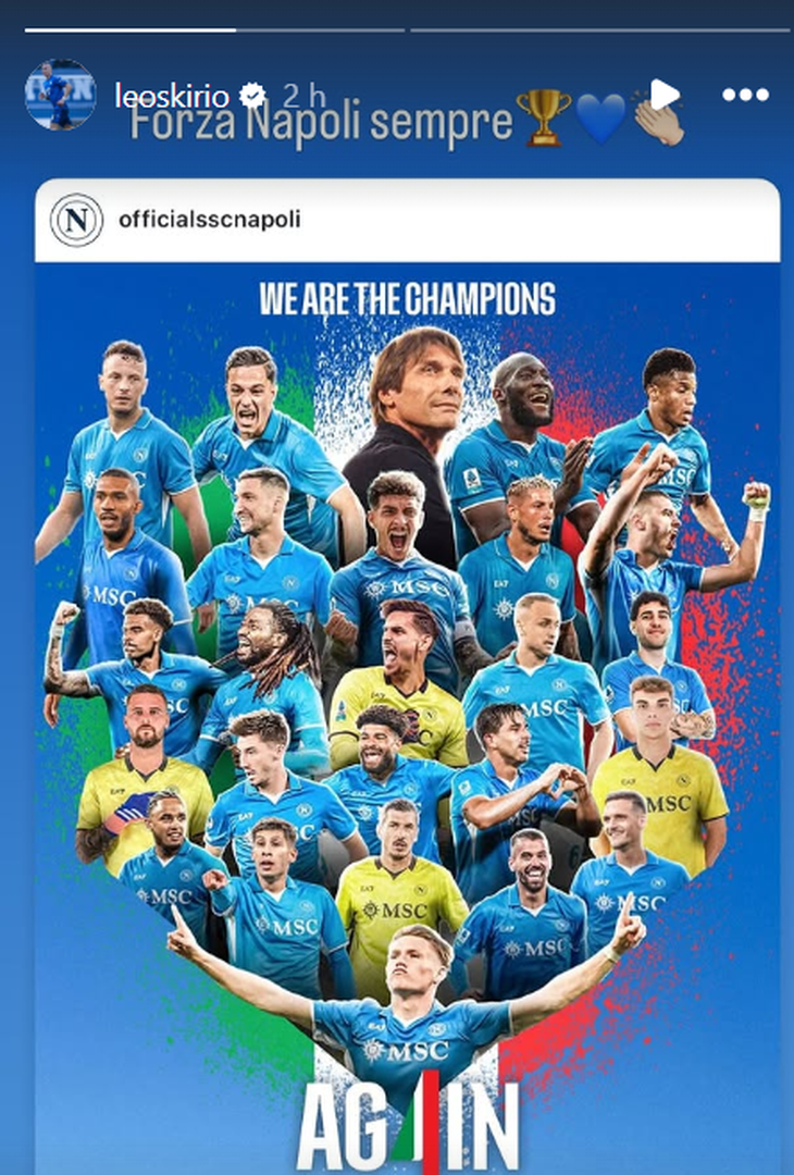 GALLERY Chi ama non dimentica: la gioia degli ex azzurri per i campioni d’Italia - immagine 4