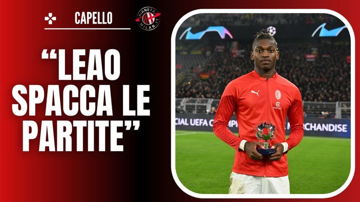 Rafael Leao. attaccante del Milan. Qui in Borussia Dortmund-Milan | Champions League 2023-24 AC Milan News (getty images) Rafael Leao Ac Milan Borussia Dortmund-Milan Champions League 2023-24