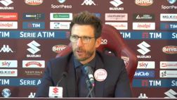 Torino-Roma, Di Francesco: “Grande mentalità, qui tutti sono importanti”