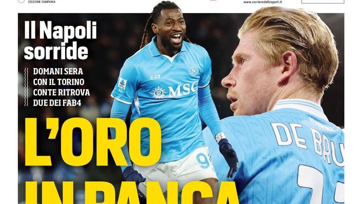 Prime pagine giornali sportivi oggi: il Napoli sui media- immagine 1