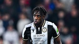 Udinese, infortunio e cambio obbligato per Kamara. E c’è anche uno squalificato