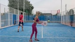 VIDEO / Michela Persico fa sul serio col padel: eccola in partita