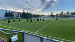 VIDEO VN – La rifinitura del Rapid Vienna in vista della sfida di domani
