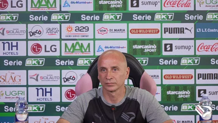 VIDEO Bari-Palermo: la conferenza stampa integrale di mister Corini - immagine 1