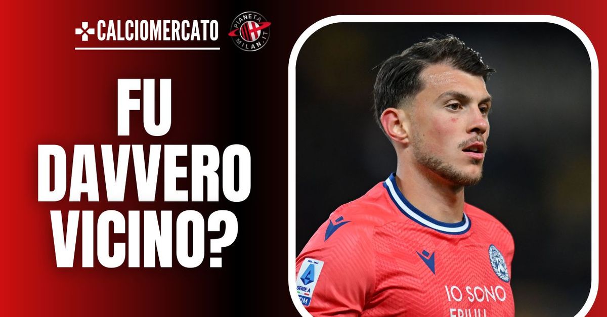 Calciomercato Milan – Samardzic è stato vicino? Parla il DT dell’Udinese