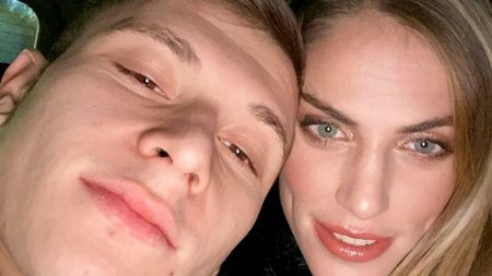 Nicolò Barella e Federica Schievenin