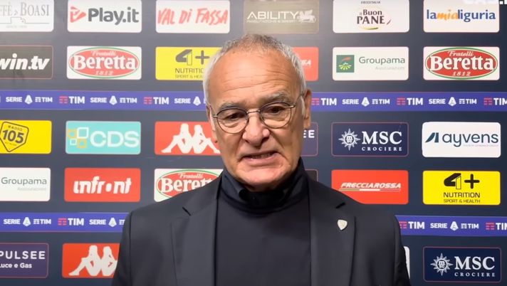 Ranieri: “Stupito dal Sassuolo? No. Inter non ha potuto fare la sua partita perché…” - immagine 1