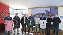 Dolomiti Bellunesi, le nuove divise presentate a Cortina