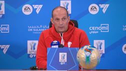 Allegri: “Supercoppa obiettivo, vogliamo la finale. Napoli arrabbiato, Conte…”