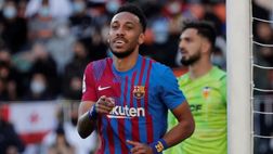Real Madrid-Barcellona 0-4, Xavi stende Ancelotti con un poker. Doppietta Aubameyang