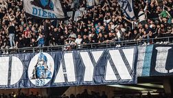 GALLERY Tutto lo stadio per sostenere il Napoli verso il sogno scudetto