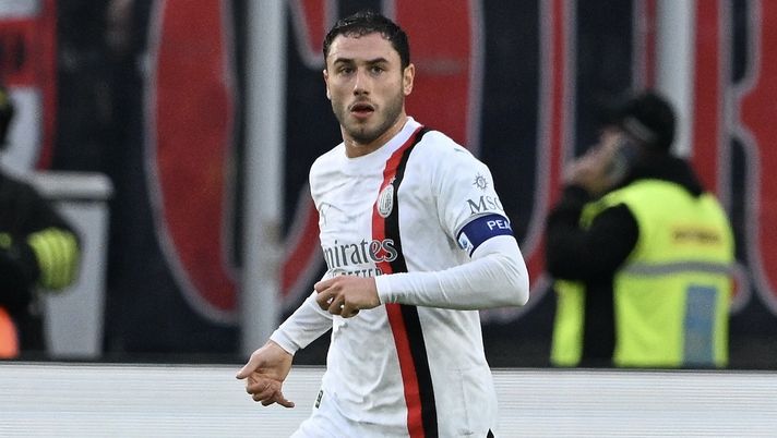 Davide Calabria AC Milan Lecce-Milan 2-2 Serie A 2023-2024