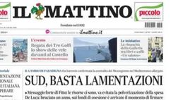 PRIMA PAGINA IL MATTINO OGGI: “Non basta la magia di Kvara”