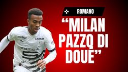 Calciomercato Milan, Romano: “Sforzo per Doué. Sono innamorati. Lo Strasburgo …”