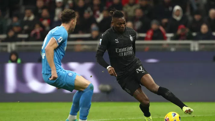 Rafael Leao AC Milan Milan-Napoli 1-0 Serie A 2023-2024