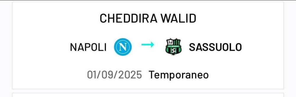 UFFICIALE – Cheddira lascia il Napoli: avventura in Serie A per l’attaccante- immagine 2