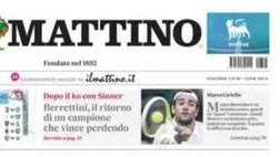 PRIMA PAGINA IL MATTINO OGGI: “Diego, il mito non tramonta”